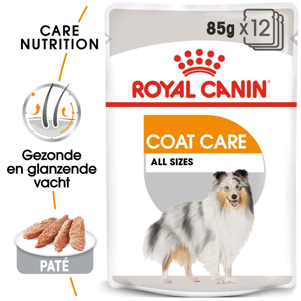 Royal Canin Coat Care Wet - Hondenvoer - 1020 - gevogelte