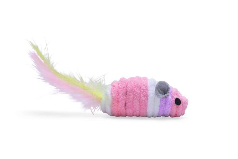 Beeztees Kitten Chen - Kattenspeeltje - Roze