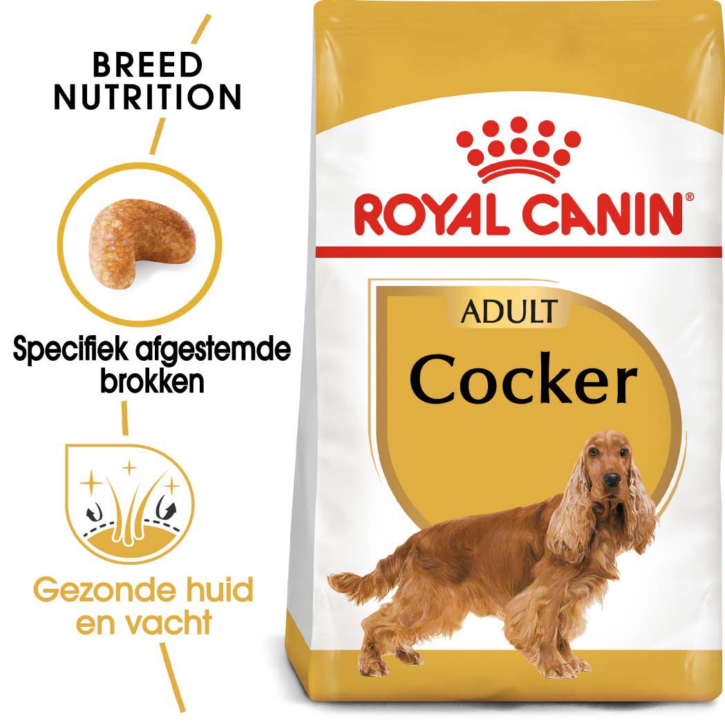 Royal Canin Cocker Spaniel Adult - Hondenvoer - 3 - gevogelte