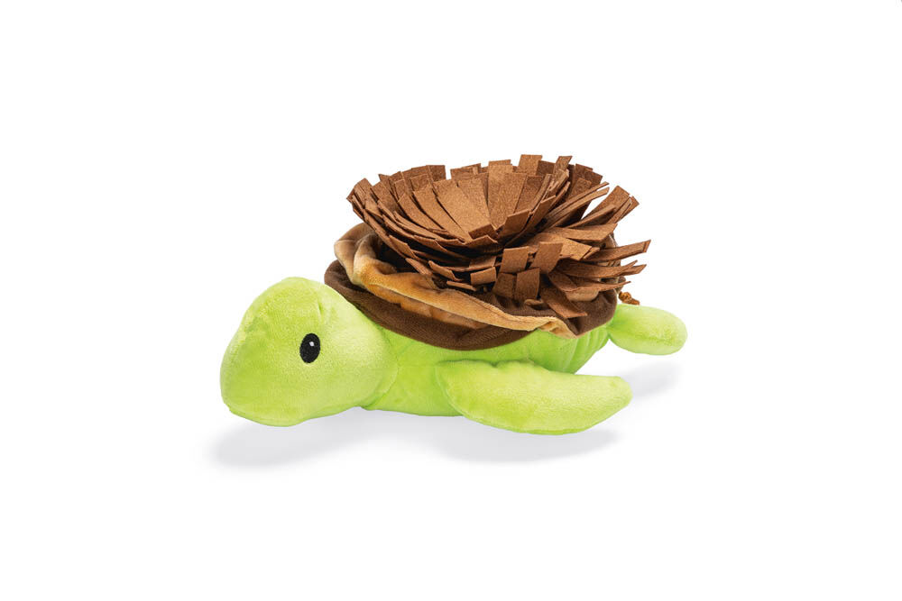 Beeztees Hide and Seek Schilpad - Snuffelmat - Hondenspeelgoed - multi - 11.5x26x31 cm Beeztees Hide and Seek Schilpad - Snuffelmat - Hondenspeelgoed - multi - 11.5x26x31 cm