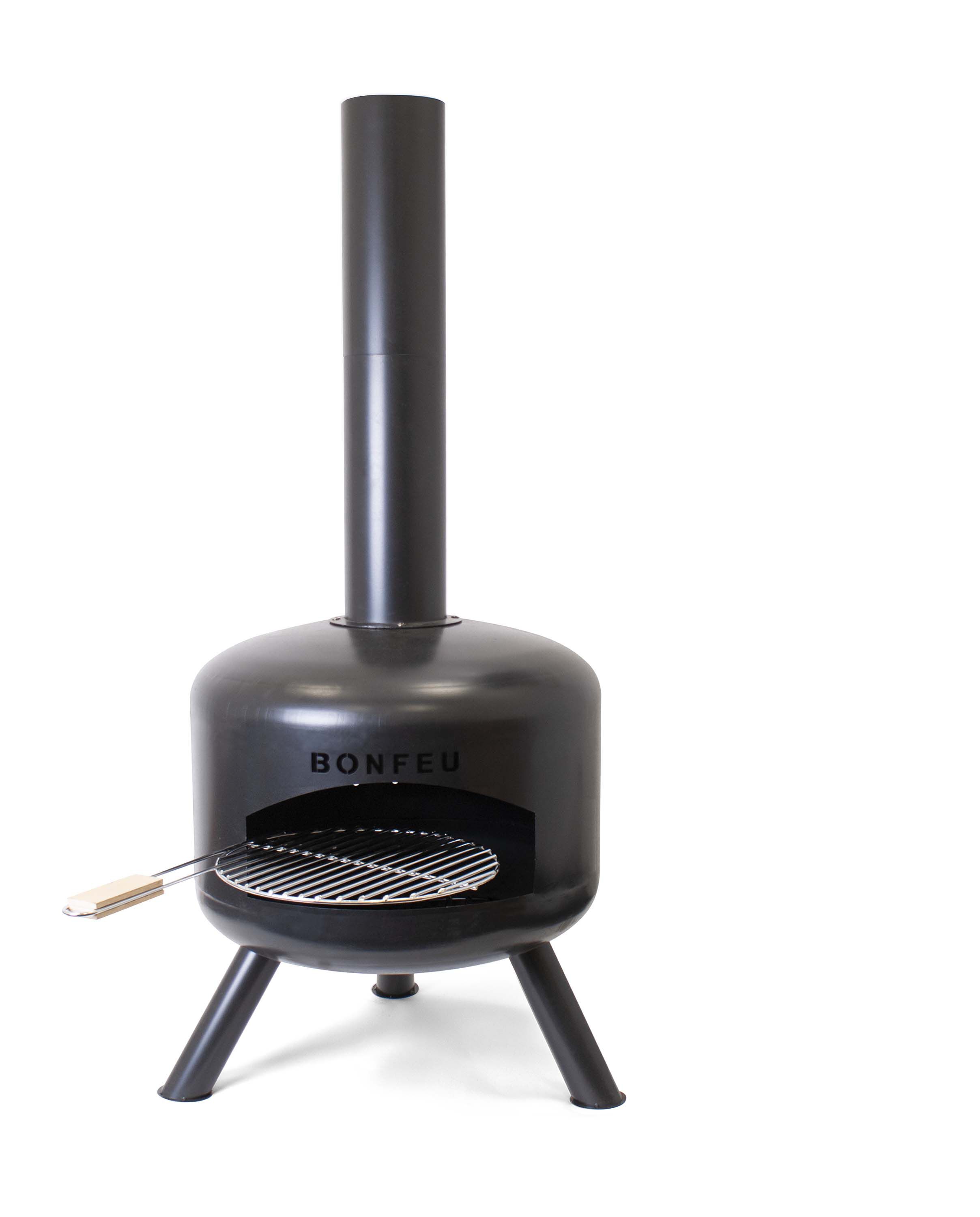 BonFeu BonGiro - Tuinhaard - Rond - Zwart - Staal - 55 cm