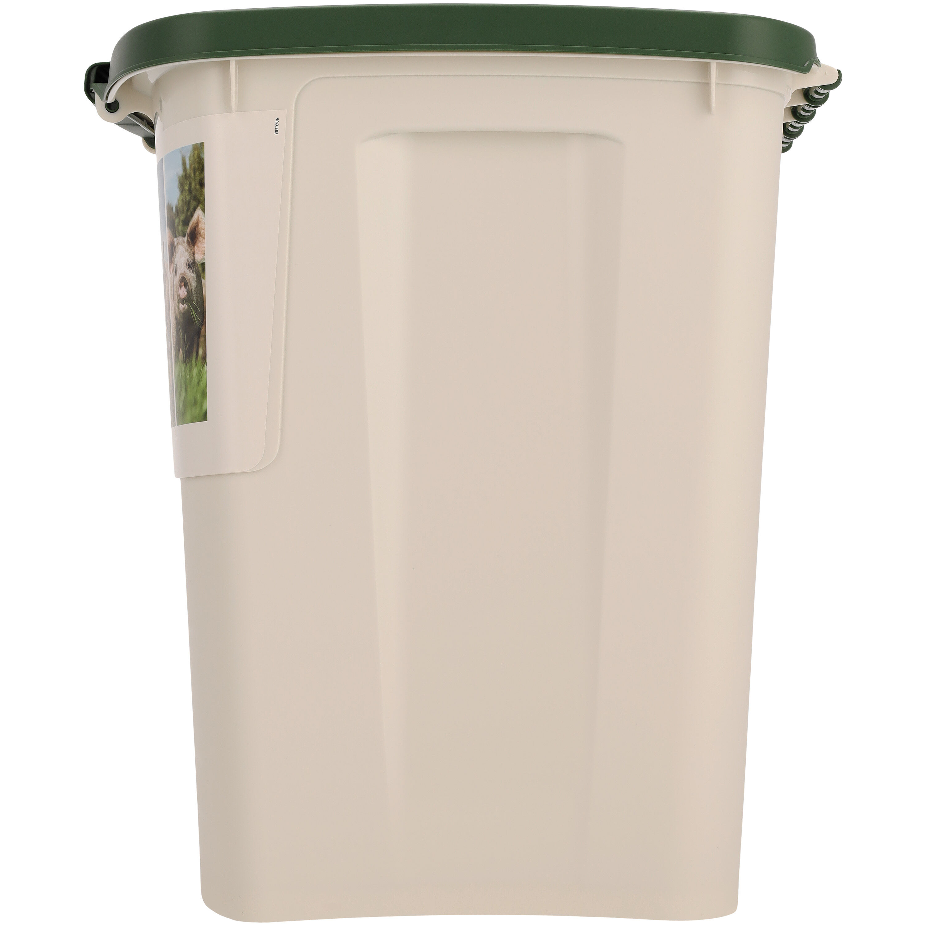 Welkoop - Voerton - 38.00 l - 50.00 cm - Wit Groen - 41.00 cm - 37.00 cm