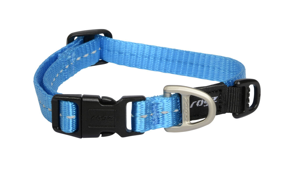 Rogz Utility - Halsband Hond - 31 cm - 26.00 cm - Turquoise - 11 mm - 4.50 cm - 20 tot 31 cm - 2.00 cm