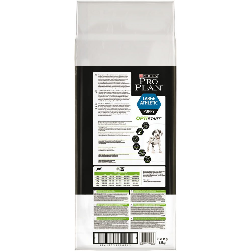 PRO PLAN Healthy Start Puppy Large Athletic - Hondenvoer - 12 - kip