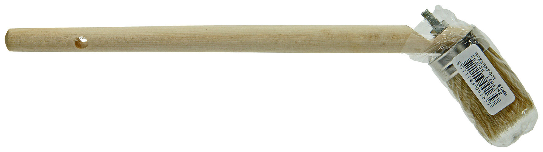 SAM - Bokkenpoot Hout 35mm - Hout - 31x6.5x3.5 cm - 38 cm