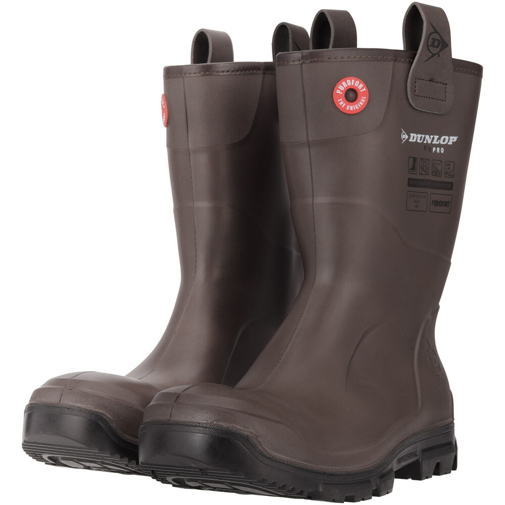 Dunlop Rigpro - Werklaarzen - Donkerbruin - 41