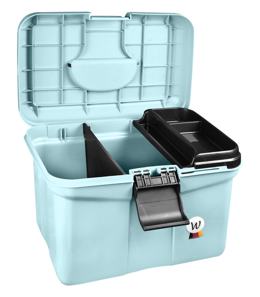 Waldhausen Eco Grooming - Poetskisten Paard - 28.00 cm - Turquoise - 37.00 cm - 24.00 cm