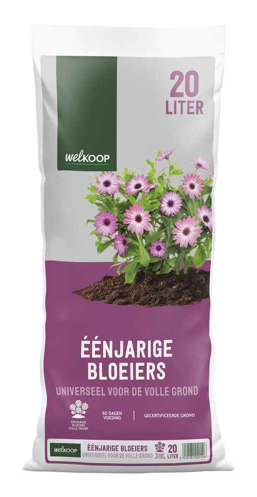 Welkoop Eenjarige bloeiers Universeel - Potgrond - 20.00