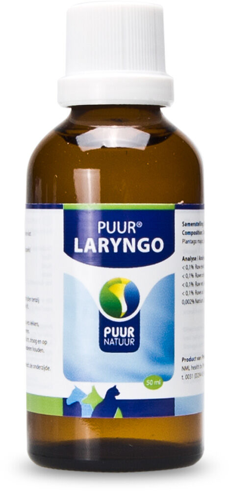 Puur Laryngo - Luchtwegen supplement Hond Puur Laryngo - Luchtwegen supplement Hond