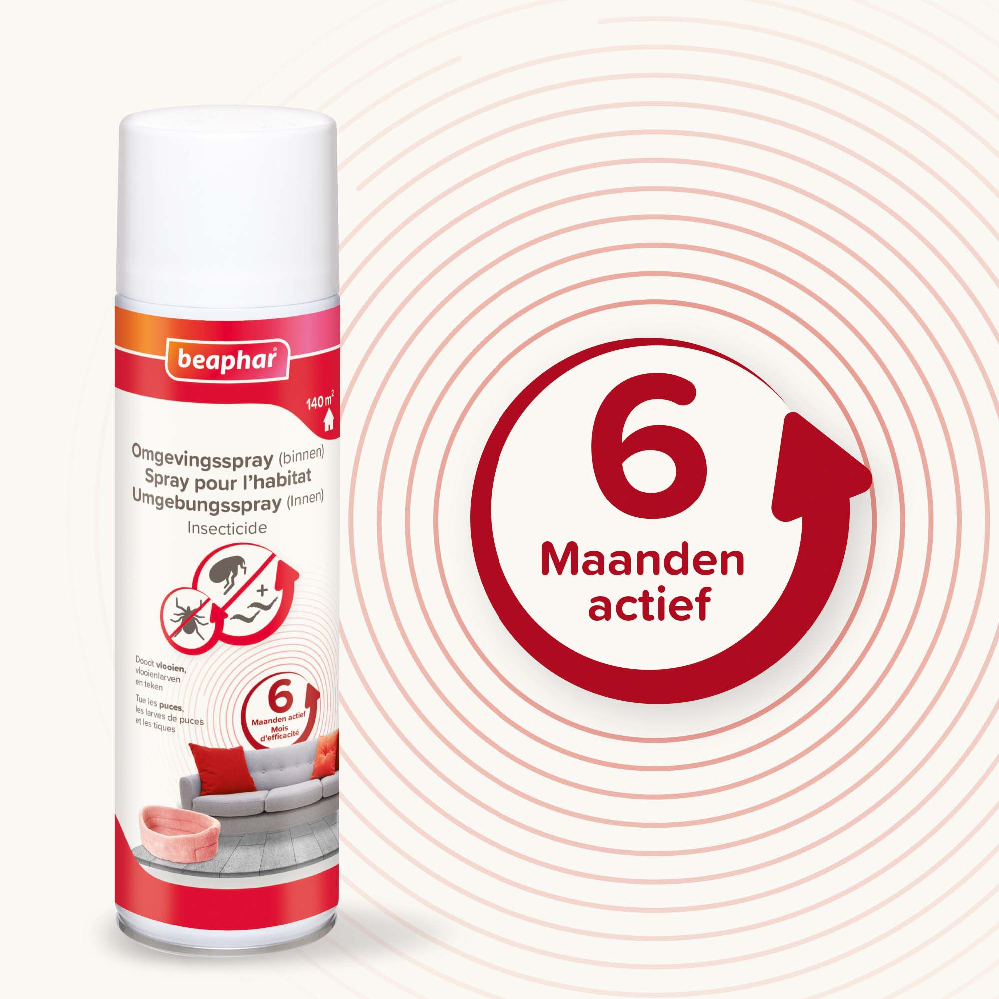 Beaphar - Teken en vlooien omgevingsspray - 500