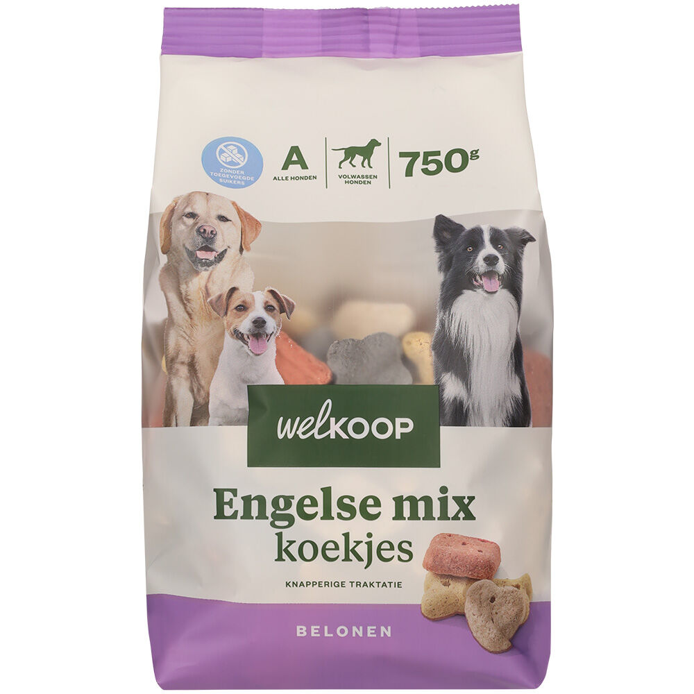 Welkoop Engelse Mix - Hondenkoekjes Welkoop Engelse Mix - Hondenkoekjes