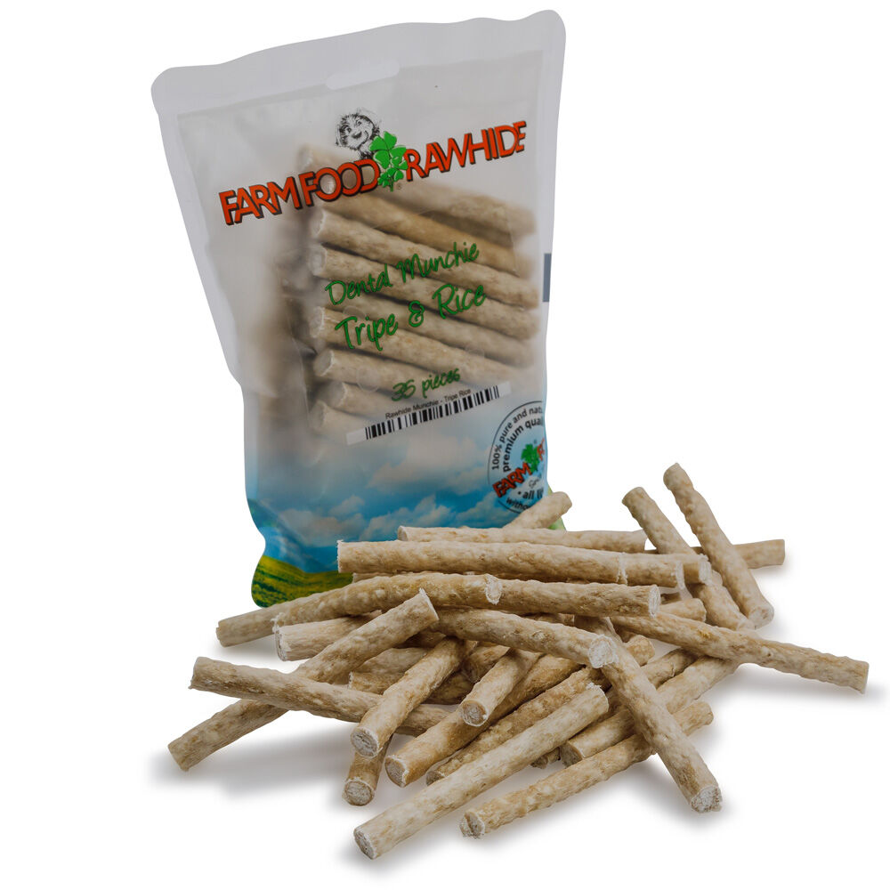 Farm Food Rawhide Dental Munchie - Hondensnack Farm Food Rawhide Dental Munchie - Hondensnack