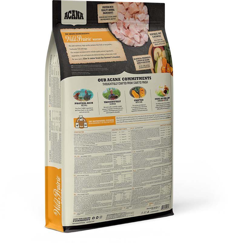 Acana Regionals Wild Prairie Dog Highest proteïn - Hondenvoer - 11.4 - kalkoen, kip