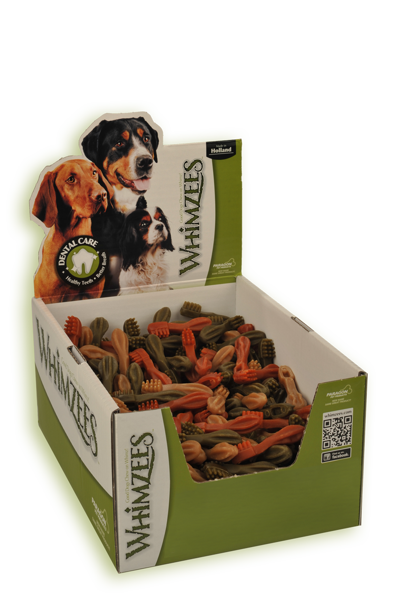 WHIMZEES Tandenborstel - Hondensnack - plantaardig - S WHIMZEES Tandenborstel - Hondensnack - plantaardig - S