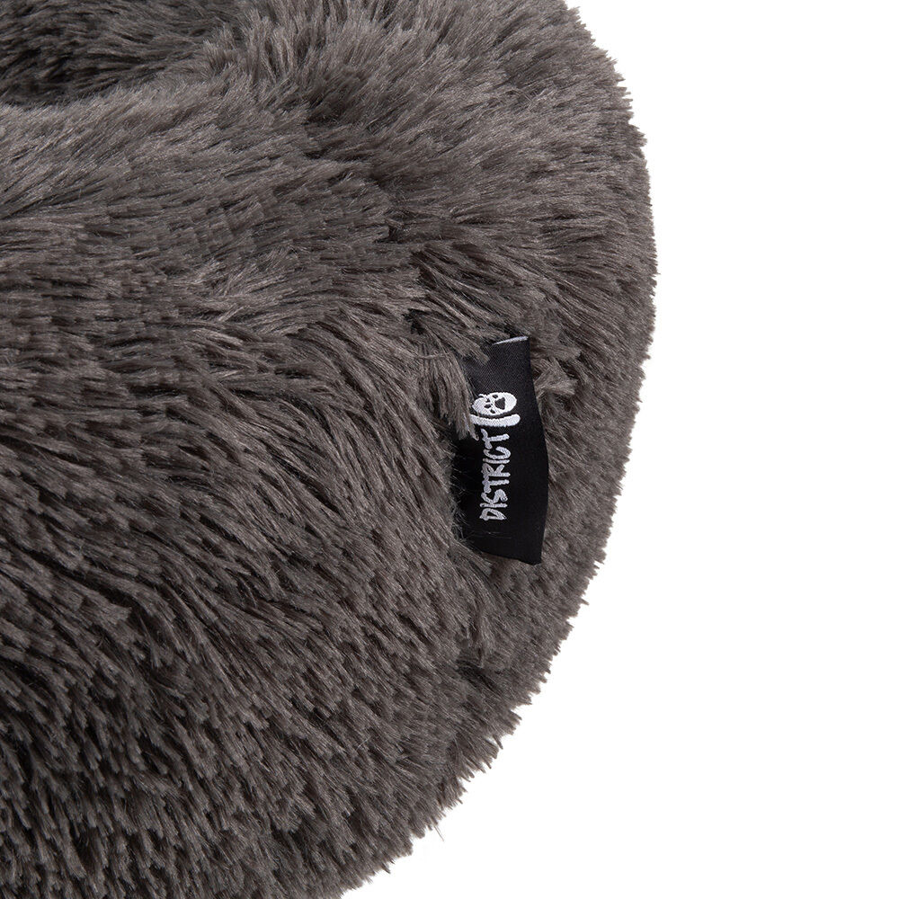 District 70 Fuzz - Fluffy hondenmand - 5.00 cm - donkergrijs - 60.00 cm - 60.00 cm - M - 60.00 cm