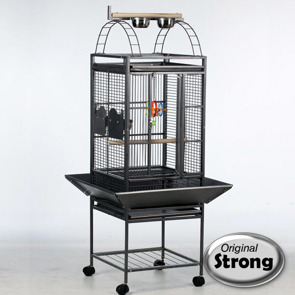 STRONG Villa Sofia - Papegaaienkooi - 178.00 cm - Grijs - 83.00 cm - 99.00 cm