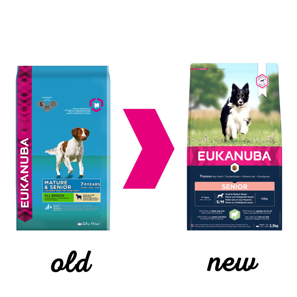 Eukanuba Dog Mature & Senior - Hondenvoer - 2500.00 - gevogelte, lam, rijst