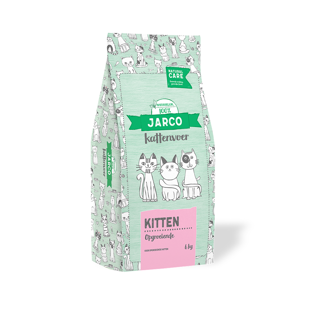 Jarco Natural kitten - Kattenvoer - 6 - gevogelte Jarco Natural kitten - Kattenvoer - 6 - gevogelte
