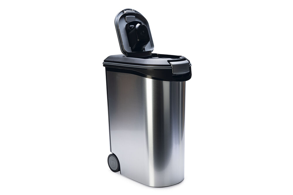 Curver Hond - Voercontainer - 54.00 l - 60.00 cm - Zilver - 50.00 cm - 28.00 cm