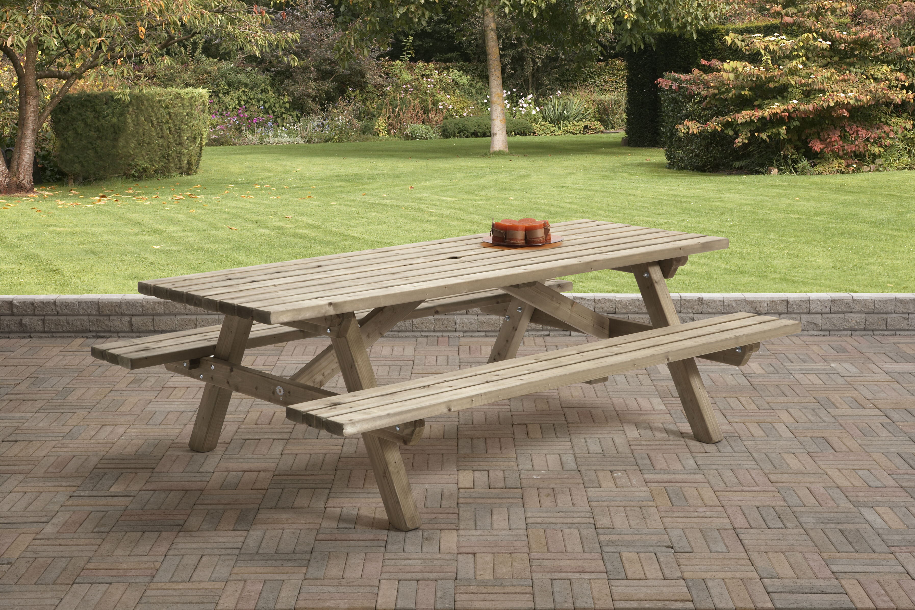 Talen   - Picknicktafel - 76x160x230 cm