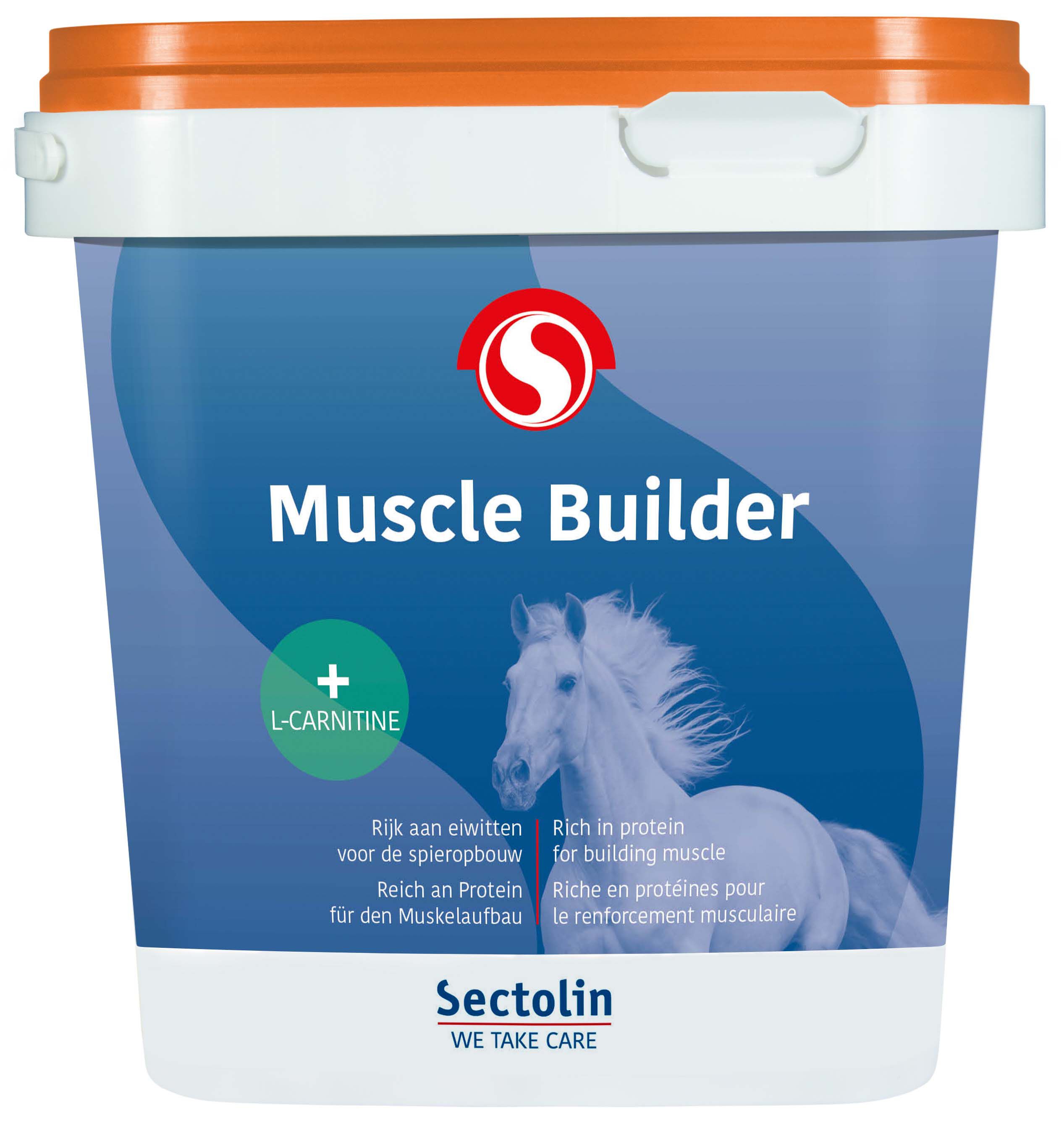 Sectolin Muscle Builder  Brok - Spiersupplement Paard Sectolin Muscle Builder  Brok - Spiersupplement Paard