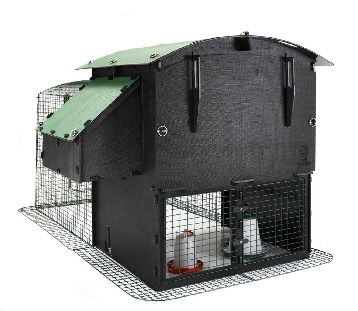 Nestera - Kippenren -  voor Nestera Kippenhok Penthouse Large - Donkergroen