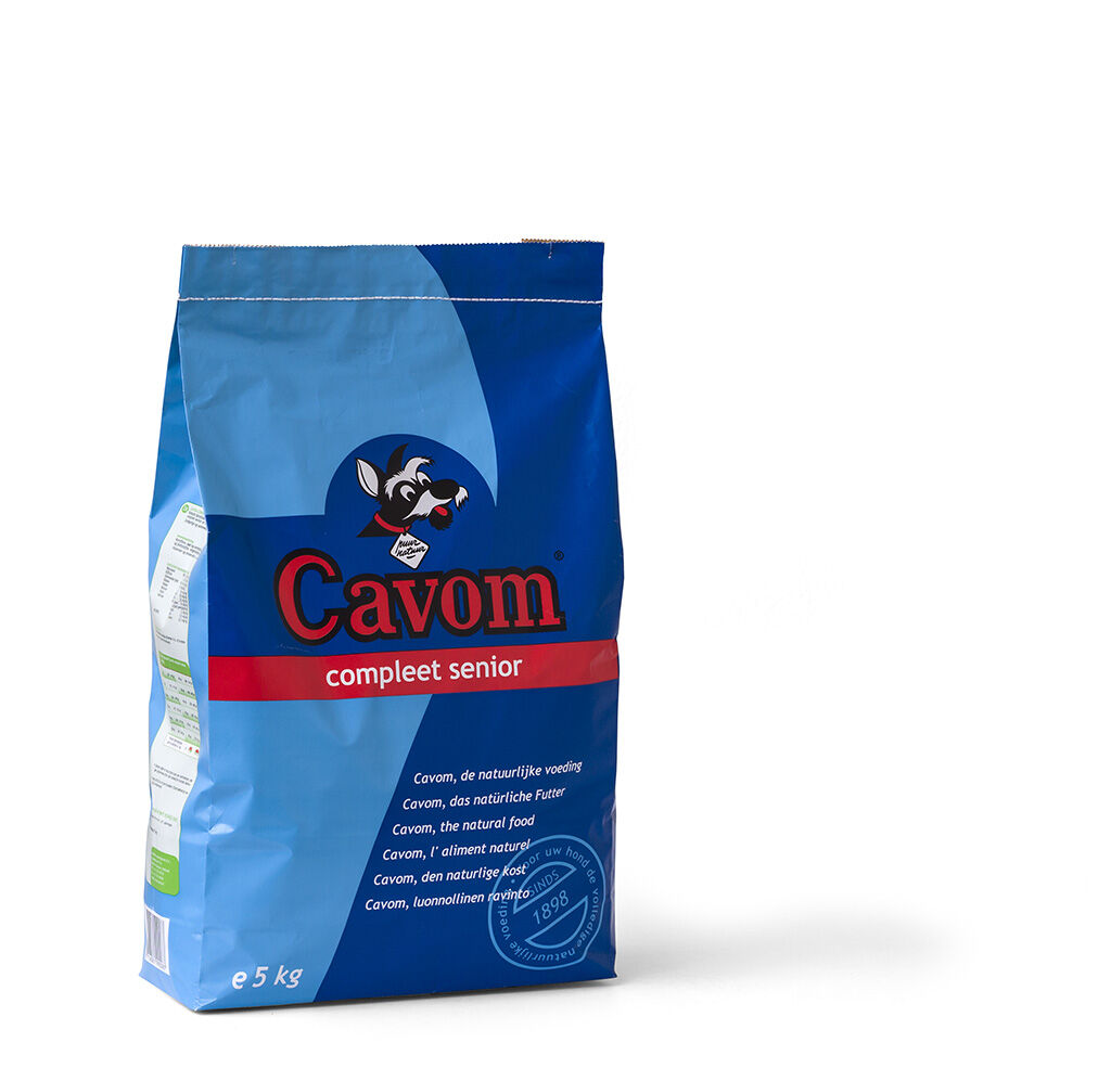 Cavom Compleet senior - Hondenvoer - 5.00 - rund