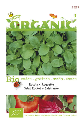 Buzzy Rucola Eruca sativa gewone - Sla Buzzy Rucola Eruca sativa gewone - Sla