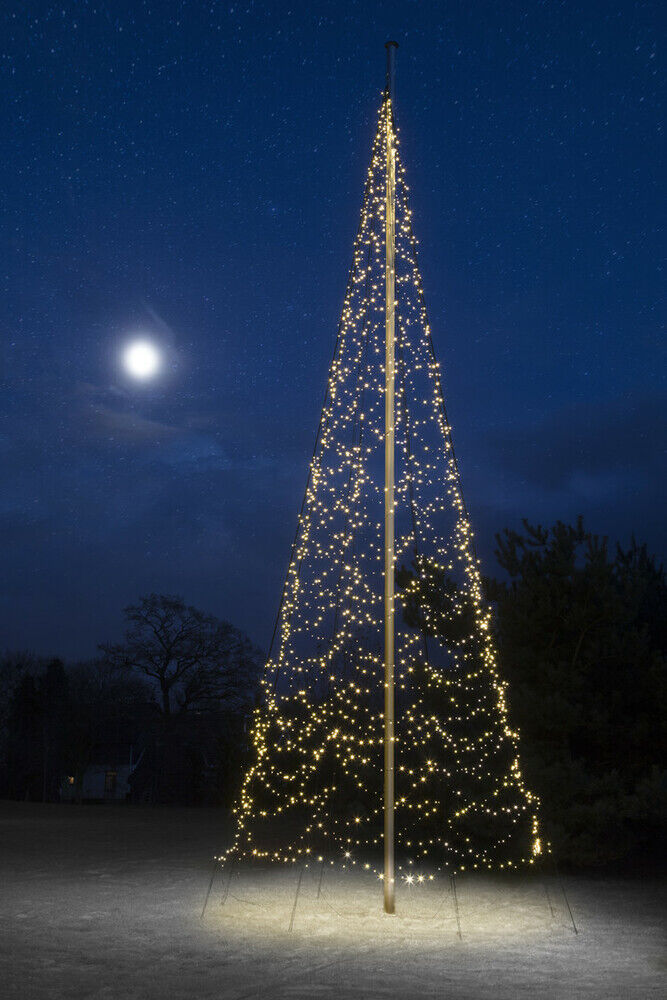 Fairybell 3 meter - Vlaggenmast kerstboom