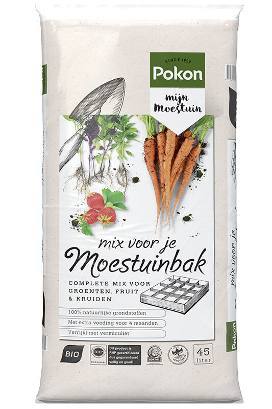 POKON Grond voor moestuinbakken - Potgronden POKON Grond voor moestuinbakken - Potgronden