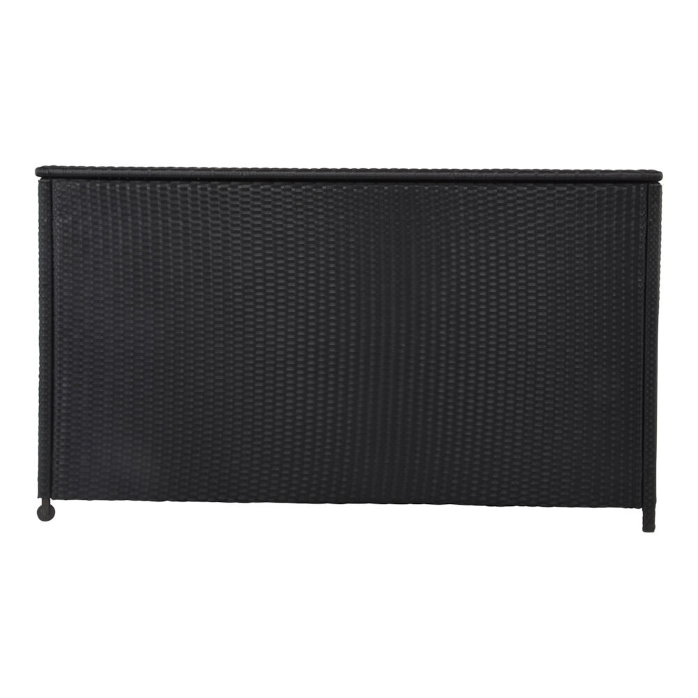 Lesli Living Black - Kussen Opbergbox - Zwart - 1x165x67 cm