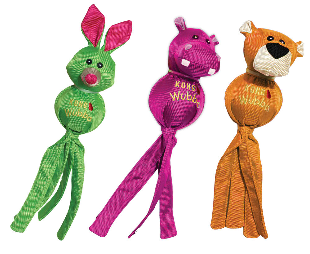 Kong Wubba Ballistic Friend - Hondenspeelgoed - assorti - 30x8.3x6.5 cm - S Kong Wubba Ballistic Friend - Hondenspeelgoed - assorti - 30x8.3x6.5 cm - S