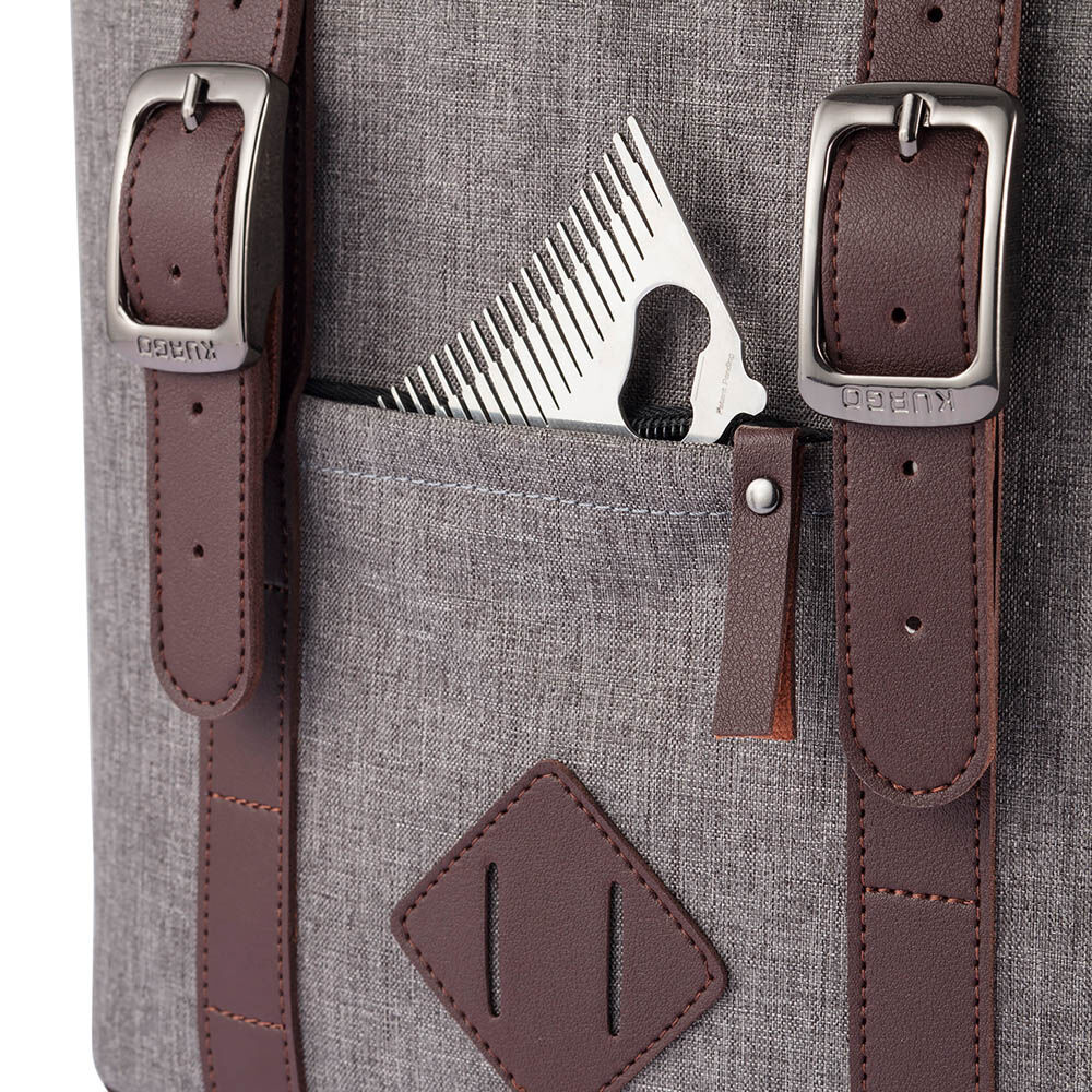 Kurgo Hondenrugzak - Reistas - bruin