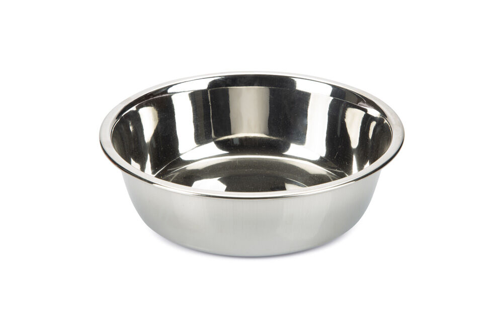 Beeztees Rvs - Voerbak - Zilver - 14 cm Beeztees Rvs - Voerbak - Zilver - 14 cm