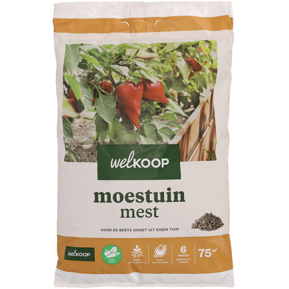 Welkoop - Moestuinmest - 75 m2 - 7.5