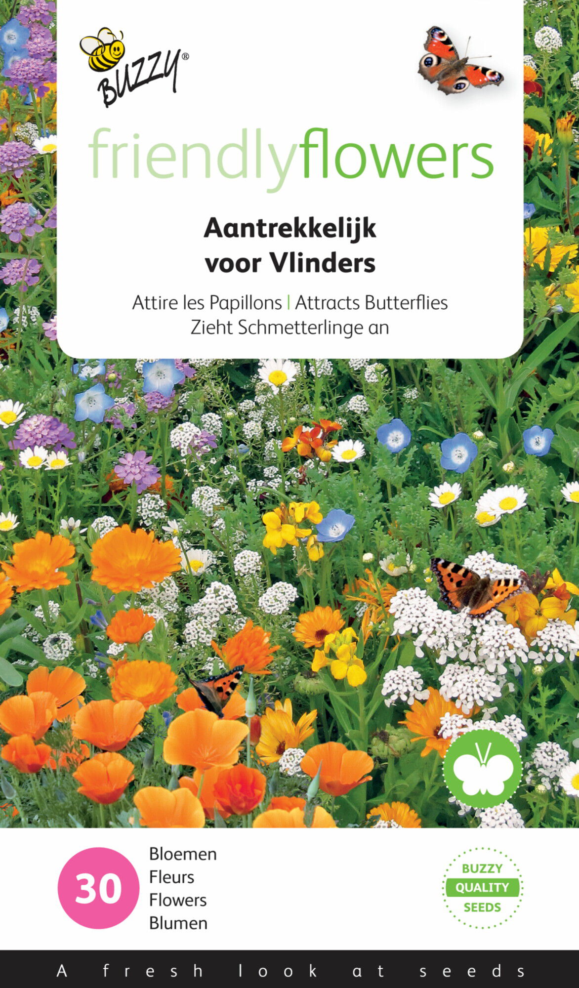 Buzzy Vlinders laag mengsel - Bloemzaden Buzzy Vlinders laag mengsel - Bloemzaden