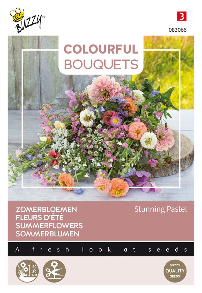 Buzzy Colourful Bouquets Stunning Pastel - Bloemzaden Buzzy Colourful Bouquets Stunning Pastel - Bloemzaden