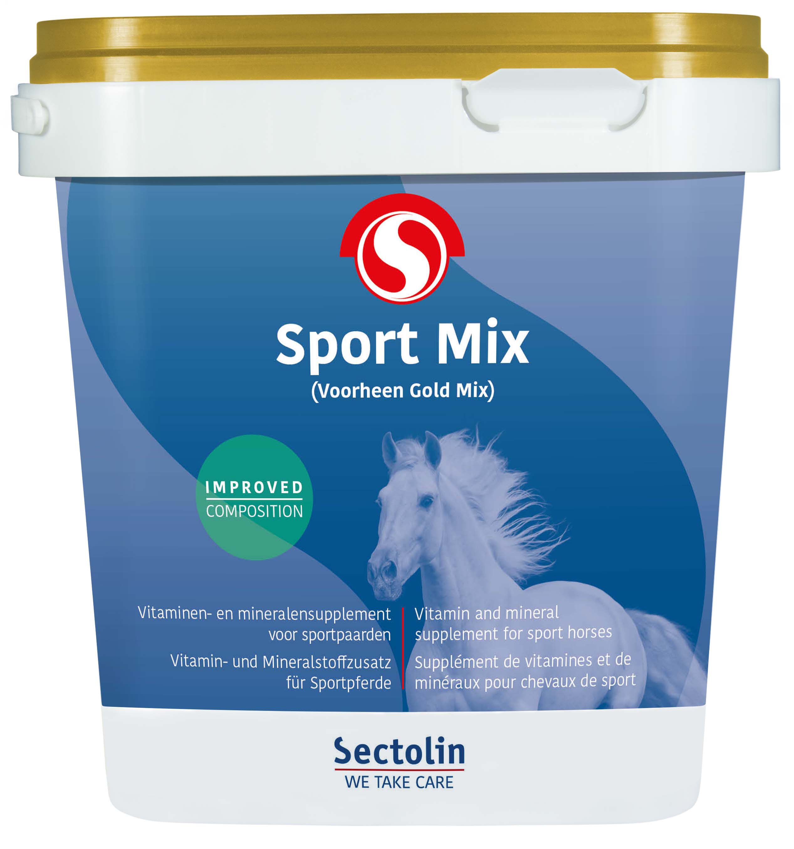 Sectolin Sport Mix Poeder - Vitaminensupplement Paard Sectolin Sport Mix Poeder - Vitaminensupplement Paard