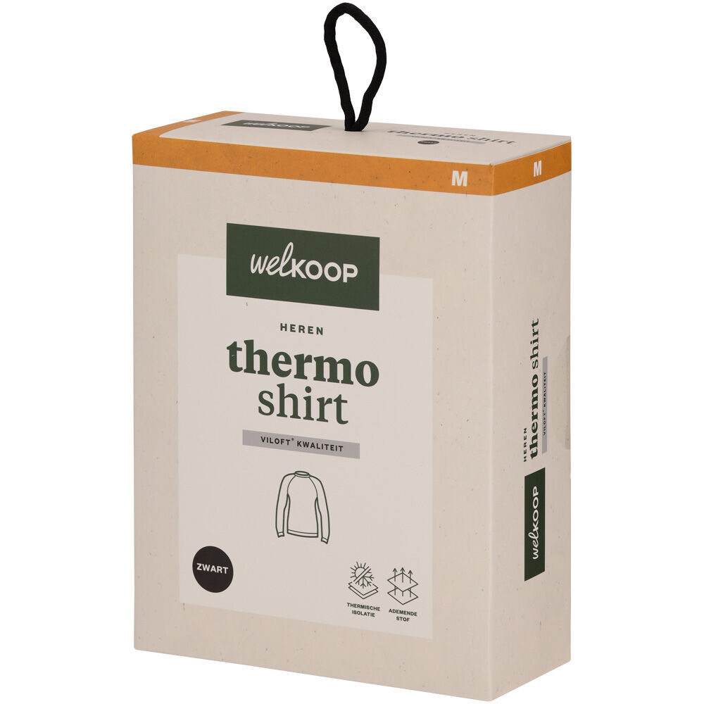 Welkoop - Thermoshirt - M - Zwart