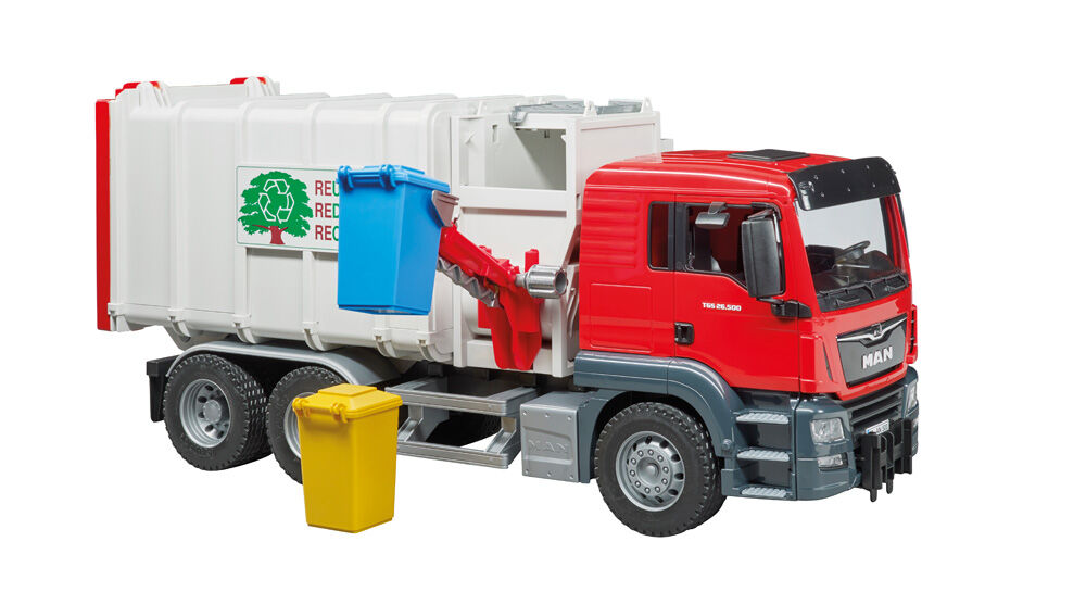 Bruder MAN TGS vuilniswagen 1:16 - Vrachtwagens & auto's Bruder MAN TGS vuilniswagen 1:16 - Vrachtwagens & auto's
