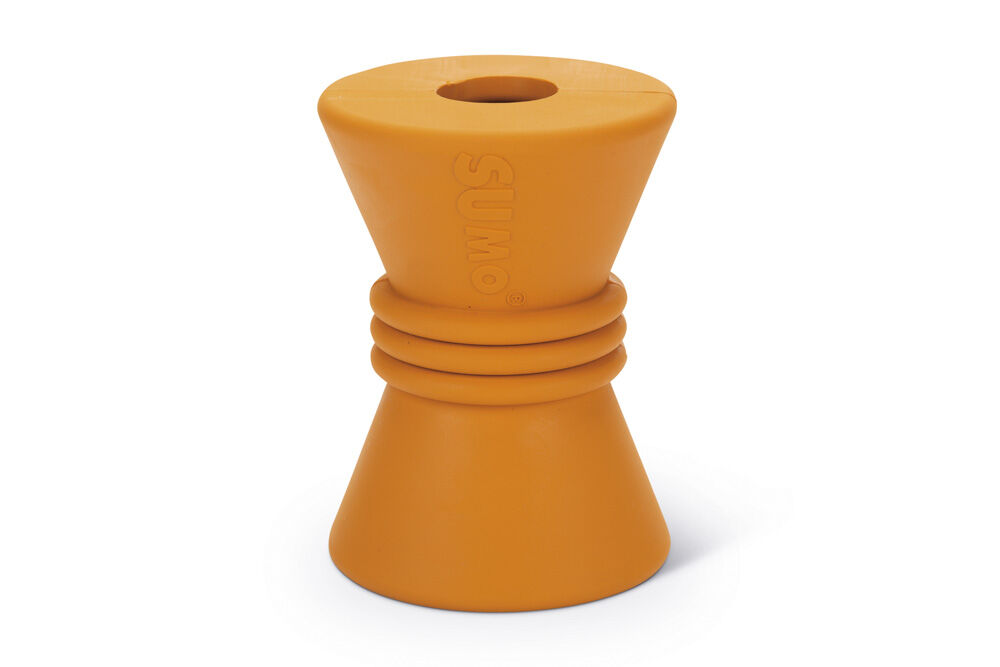 Beeztees Sumo Play Diabolo - Vulbaar Hondenspeelgoed - oranje - 20.3x14.1x8 cm Beeztees Sumo Play Diabolo - Vulbaar Hondenspeelgoed - oranje - 20.3x14.1x8 cm