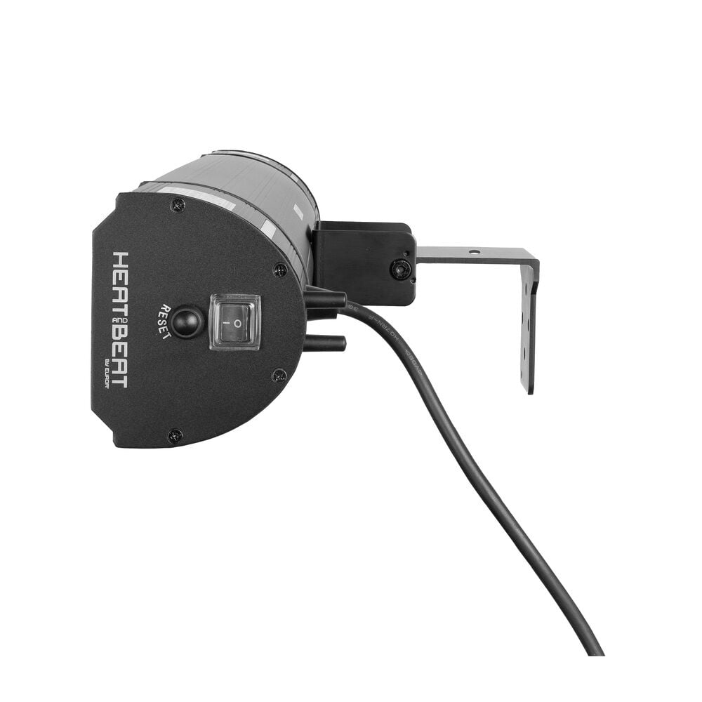 Eurom Heat and Beat - Hangende terrasverwarmer - Zwart - 2000 W