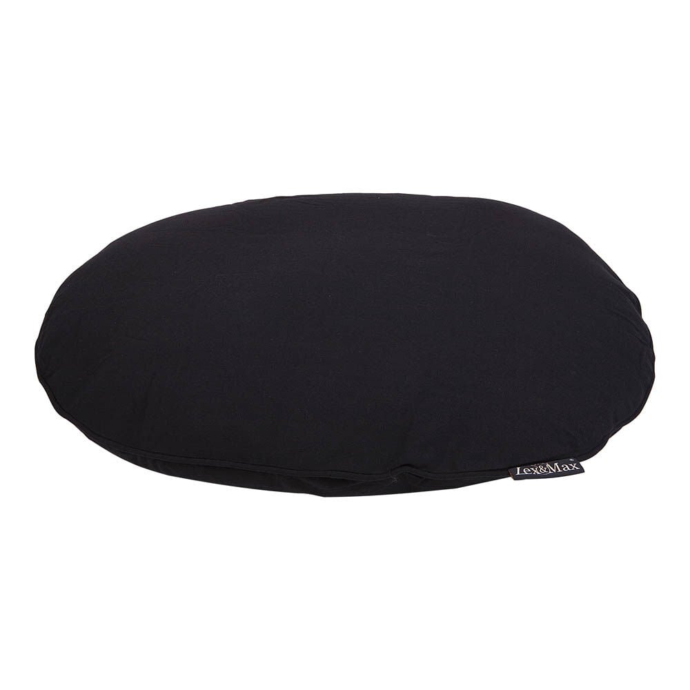 Lex & Max Tivoli - Hondenkussen - Zwart - 17x108x65 cm