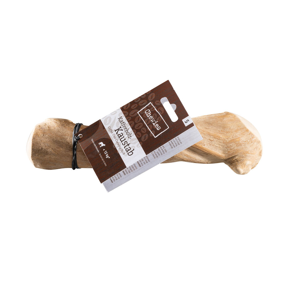 Chewies Koffiehout Kauwstaaf - Hondensnack - 4.00 cm - 21.50 cm - koffieboom - 5.00 cm