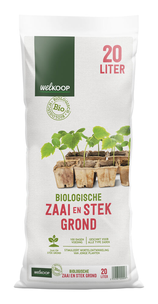 Welkoop Biologische Zaai- en stek grond - Potgrond