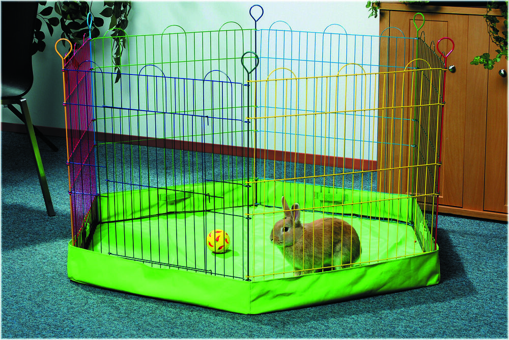 Beeztees - Bodemhoes - Konijnenren - Groen - 1x60x1 cm