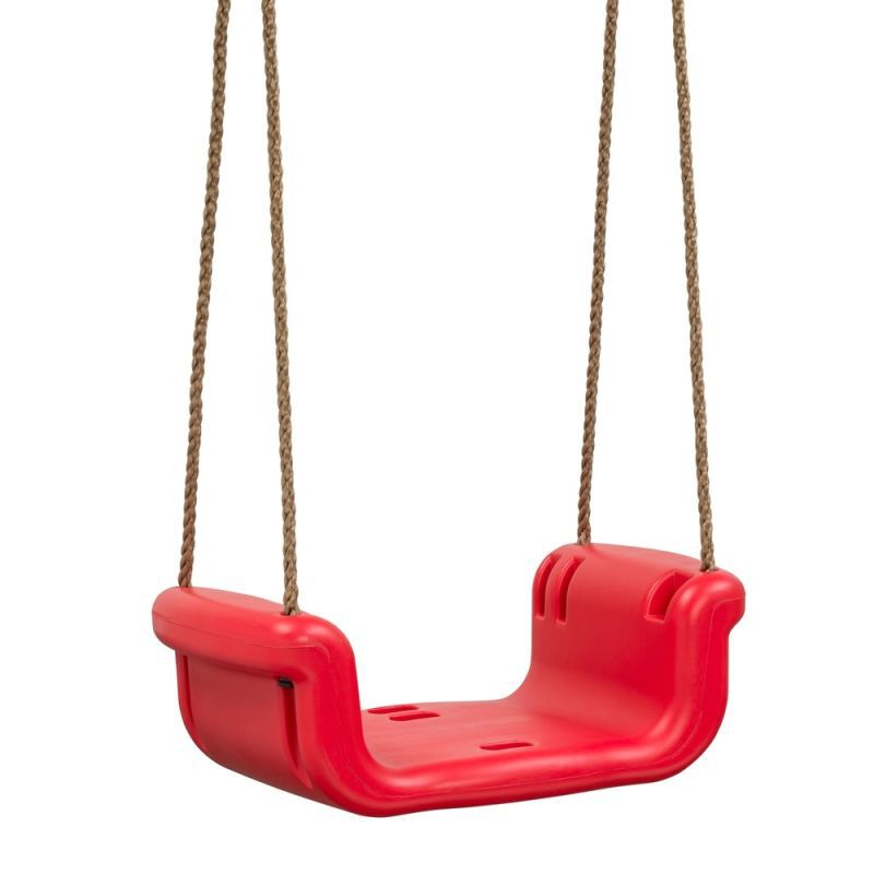 Swing King Plastic - Groeischommel - Rood - Kunststof