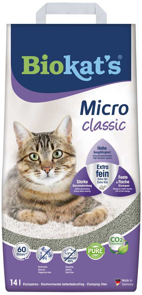 Biokat's Micro Classic - Kattenbakvulling - Heel fijn - 14