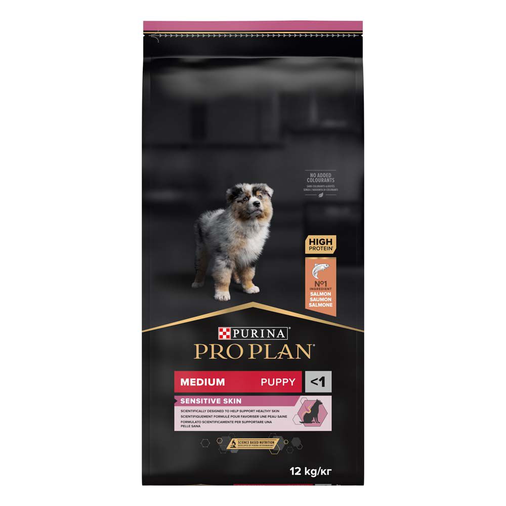 PRO PLAN Sensitive Skin Puppy Medium - Hondenvoer PRO PLAN Sensitive Skin Puppy Medium - Hondenvoer