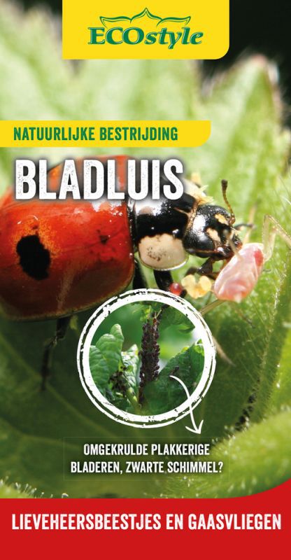 Ecostyle Larven lieveheersbeestjes adalia - Tegen Bladluis Ecostyle Larven lieveheersbeestjes adalia - Tegen Bladluis